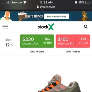 Nike air max size 12